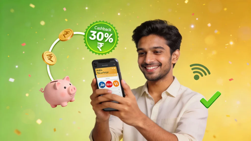 Free Recharge Tricks for Jio, Airtel & Vi in 2026 – Save Big Every Month