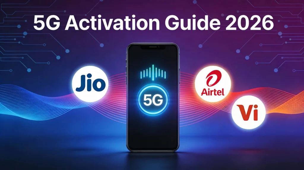 How to Activate 5G on Jio, Airtel & Vi (2026 Guide): Cash Stark